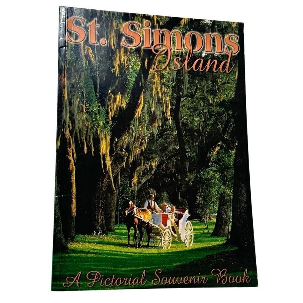 St. Simons Island, A Pictorial Souvenir Book ( 2004, Paperback) New